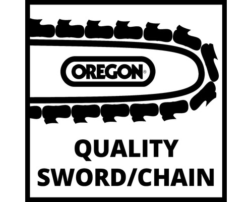 Logo Oregon pentru sabie și lanț de calitate