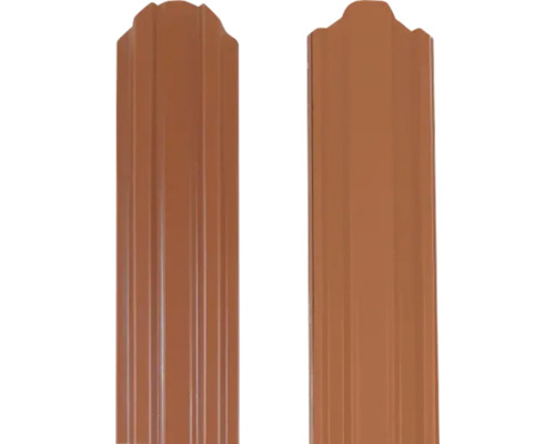 Două profile de gard din metal