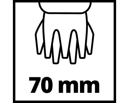 Simbol pentru adâncime de tăiere de 70 milimetri