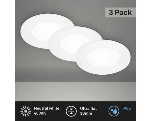 Set de trei spoturi LED încastrate