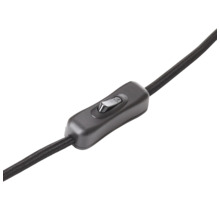 Veioză LED Chaumont 10W 940 lumeni, negru/lemn