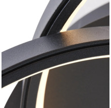 Plafonieră cu LED integrat Labyrinth 44W 5000 lumeni, negru