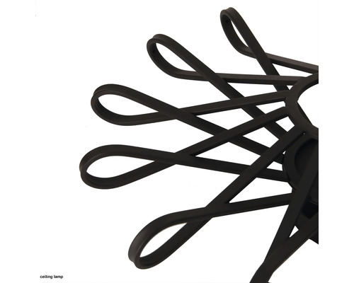 Lumină de tavan cu elemente decorative