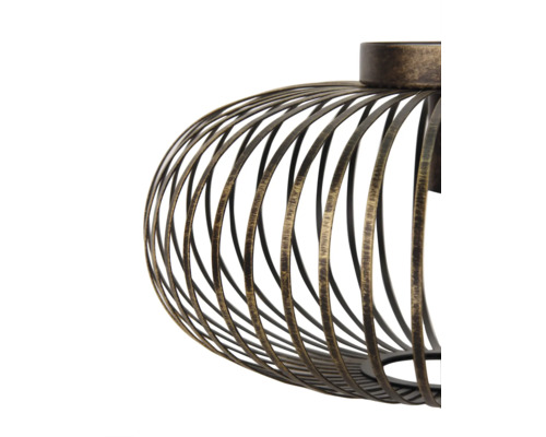 Suspensie decorativă pentru lămpi din benzi metalice