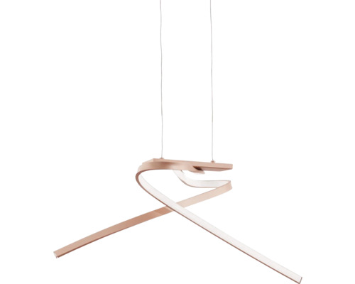 Lumină suspendată LED modernă cu design curbat pentru interioare