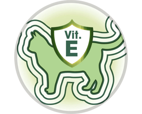 Simbol vitamina E cu pisică