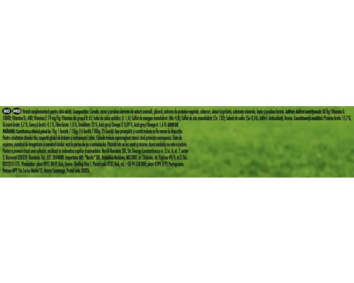 Informații despre compoziție și recomandări de hrănire pentru hrana de câini