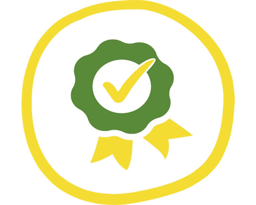 Simbol pentru asigurarea calității