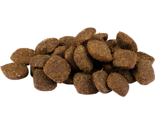 Grămadă de hrană uscată pentru câini