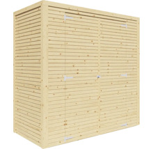 Căsuță de grădină Bertilo Cubico 1 Fineline 207x110 cm natur