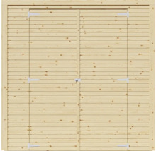 Căsuță de grădină Bertilo Cubico 1 Fineline 207x110 cm natur