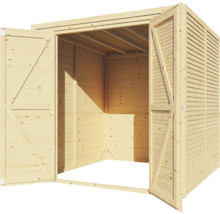Căsuță de grădină Bertilo Cubico 3 Fineline 207x211 cm natur