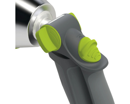 Imagine detaliată cu pistolul de pulverizare pentru furtun de grădină