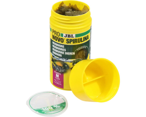 Hrană pentru pești JBL Novo Spirulina pentru ierbivori