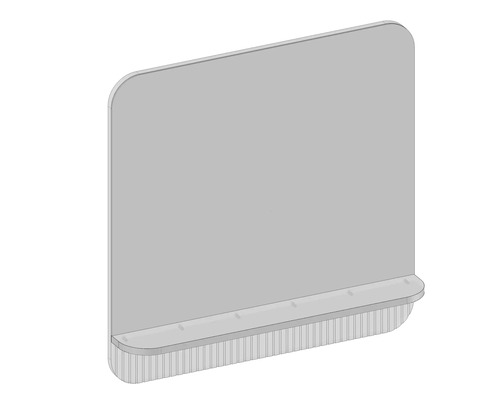 Protecție la impact cu raft de depozitare