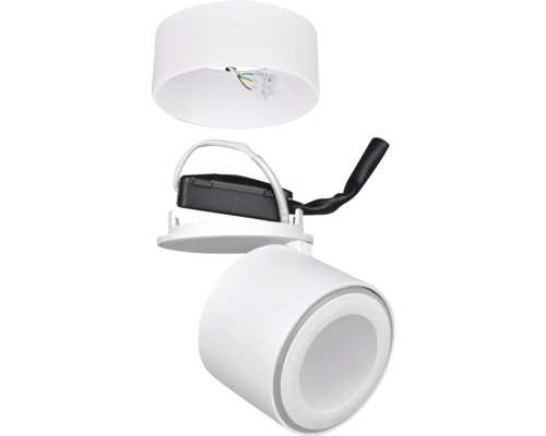 Lumină de suprafață cu element de montare și cablu de conectare