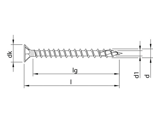 Desen tehnic al unui șurub cu dimensionare