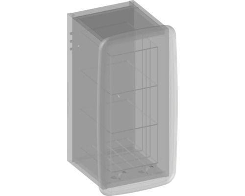 Radiator de perete pentru baie cu rafturi