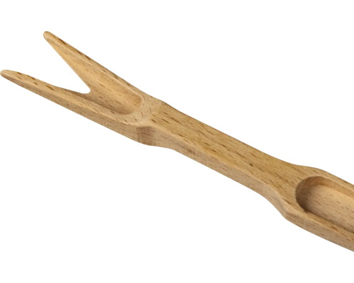 Furculiță de lemn pentru gravarea linogravurilor