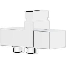 Sistem de duș cu comutator AVITAL Savena, duș fix 30x30 cm, pară duș 1 funcție, crom-thumb-4