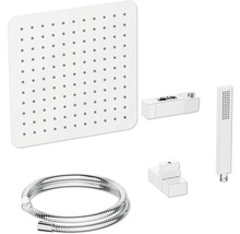 Sistem de duș cu comutator AVITAL Savena, duș fix 30x30 cm, pară duș 1 funcție, crom-thumb-5