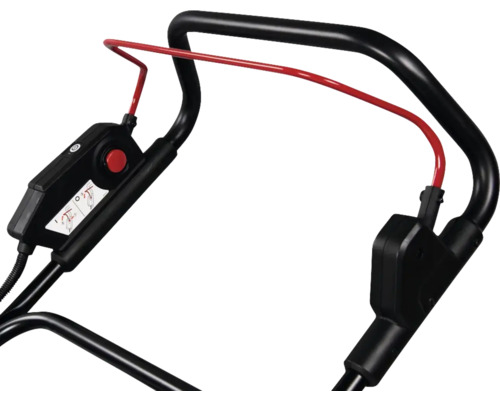 Mâner de mașină de tuns iarba cu elemente de control