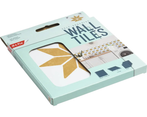 Pachet de plăci de perete autoadezive cu model geometric