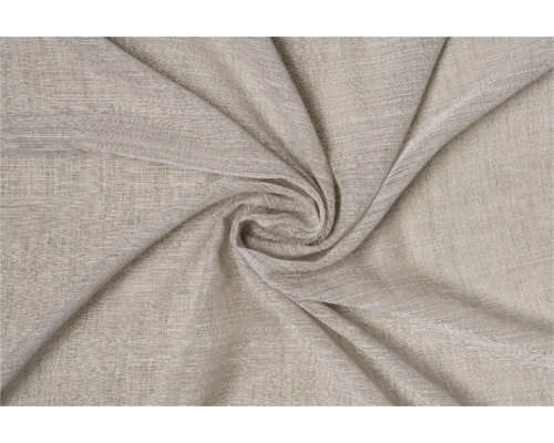 Prim-plan cu o țesătură decorativă bej, cu o structură ușoară