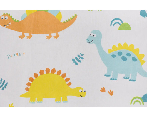 Material textil cu model cu dinozauri