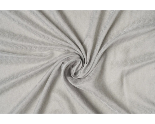 Prim-plan cu țesătură decorativă gri deschis cu model