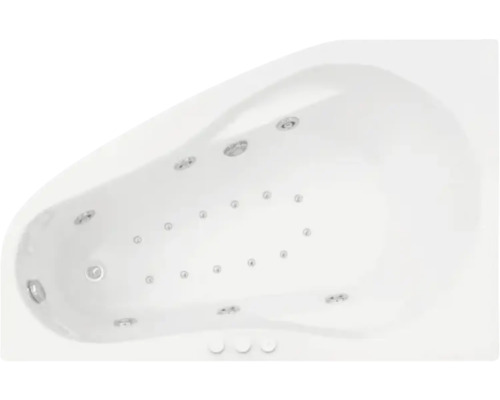 Vedere de sus a unei căzi cu hidromasaj cu jeturi