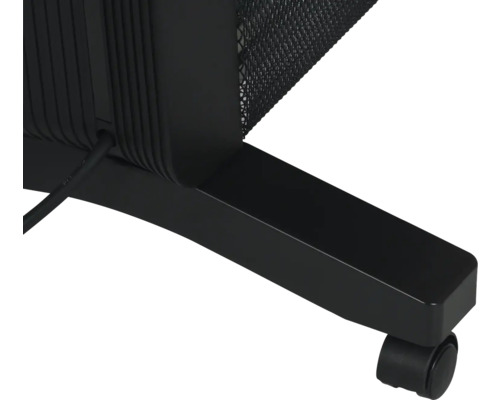 Vizualizare detaliată a unei încălzitoare cu role