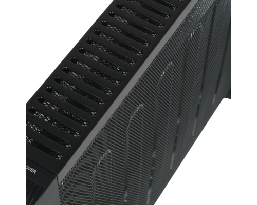 Imagine detaliată a unui convector