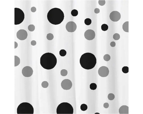 Cortină de duș cu model cu puncte