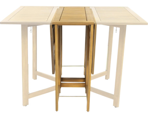 Masa pliabilă din lemn pentru exterior