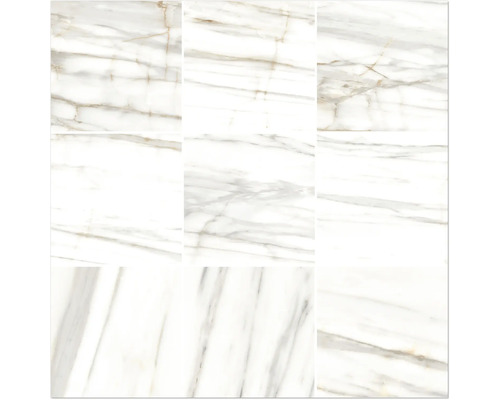 Model de gresie cu aspect de marmură