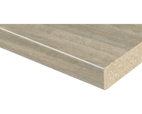 Placă aglomerată cu decor și margine frontală