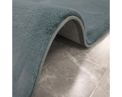 Vizualizare detaliată a unui covor cu fibre