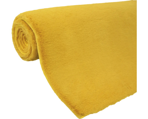 Material textil galben la metru, rulat