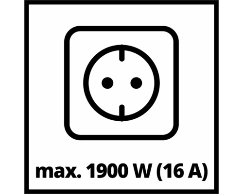 Simbol pentru putere maximă de 1900 wați