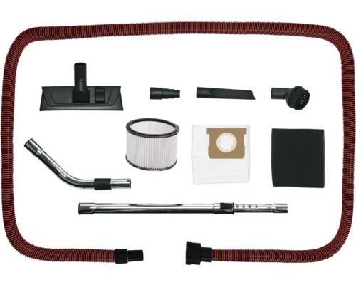 Set de accesorii pentru aspirator cu duze, filtru și tub de aspirare
