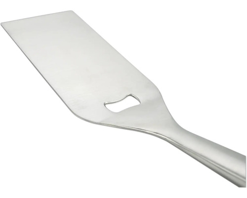 Spatulă grătar din metal cu deschizător de sticle