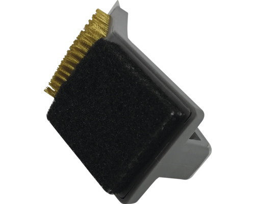 Perie de curățare cu peri și burete pentru grătare