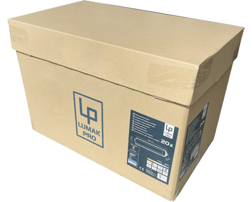 Cutie carton cu tuburi LED Lumak Pro