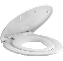 Capac de toaletă cu scaun pentru copii, deschis
