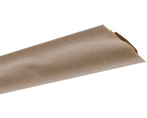 Plintă din plastic cu înveliș de hârtie