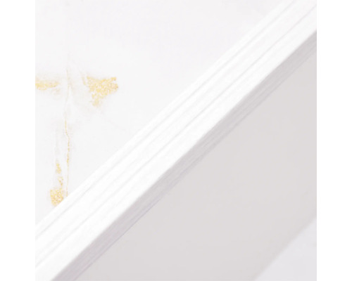 Prim-plan al unui panou decorativ cu aspect de marmură