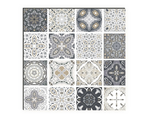 Autocolante pentru plăci cu modele diferite