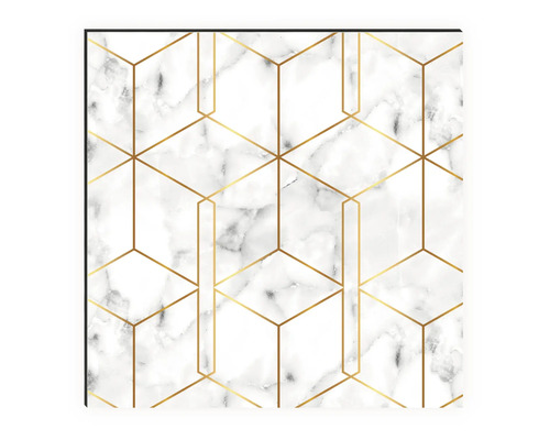 Tapet cu model de marmură și linii geometrice