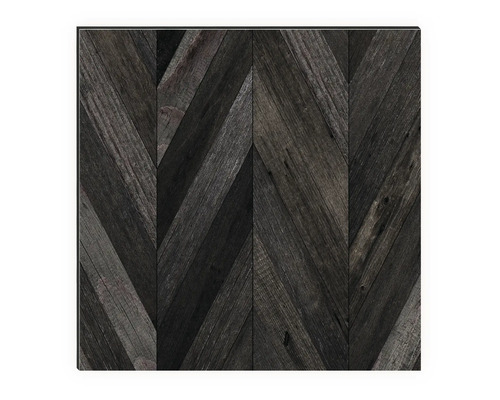 Placă pătrată cu model herringbone din lemn